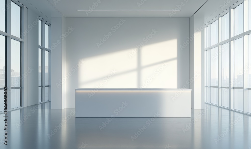 Obraz premium Modern Office Reception.