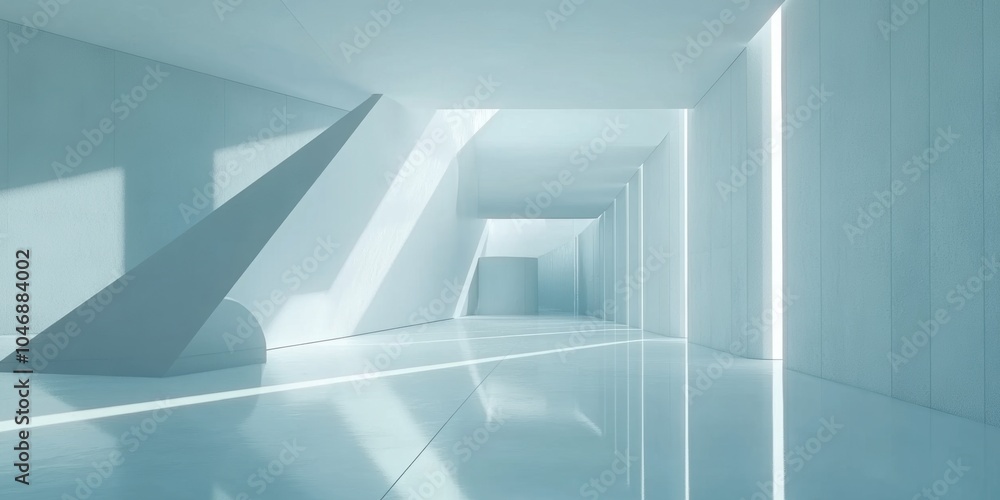 Fototapeta premium Minimalist Corridor.