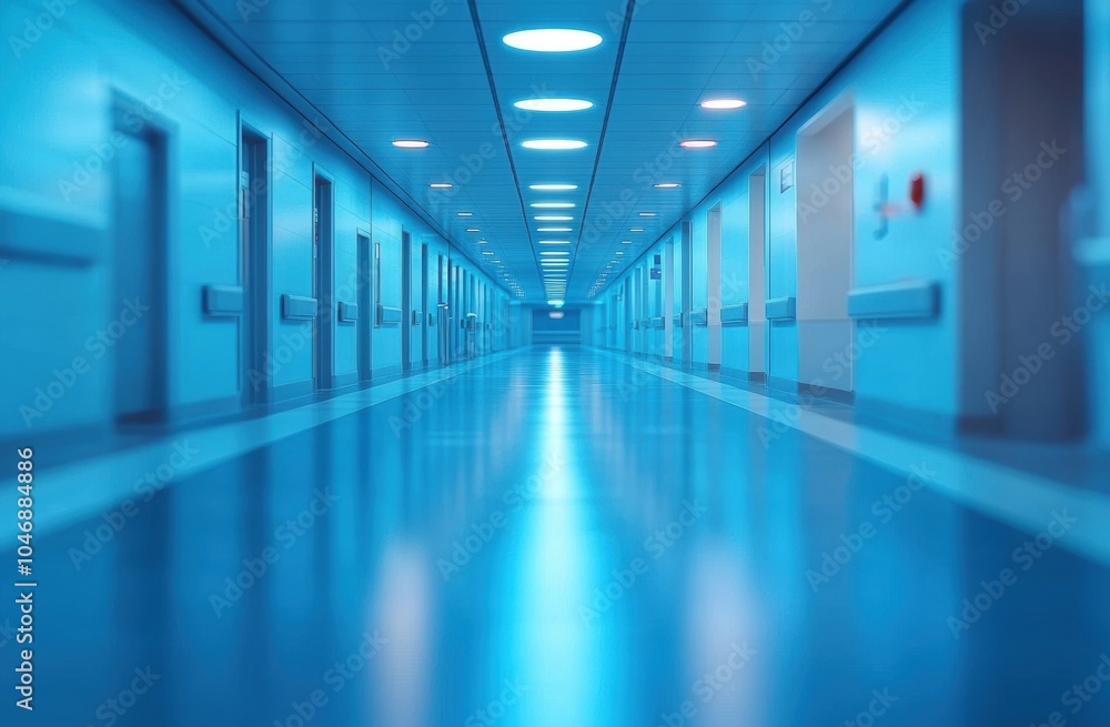 Fototapeta premium Hospital Corridor.