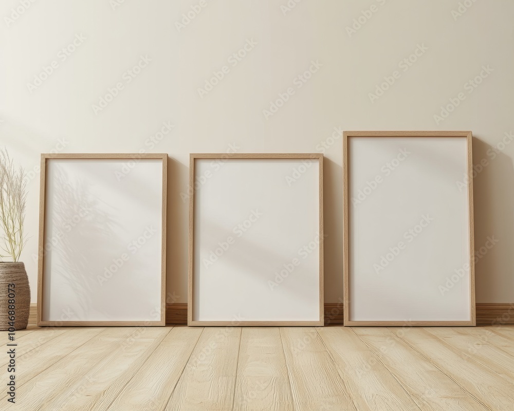 Mockup Frames Wall. Mockup Frames Wall.
