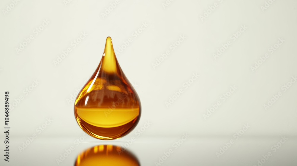 Water drop oil healthy skin care concept Water drop oil healthy skin care concept