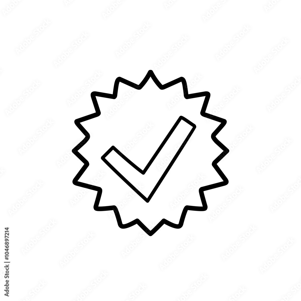 Check badge icon
