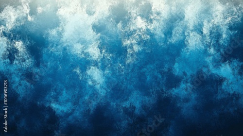 Wallpaper Mural This captivating background showcases a rich blue gradient transitioning to pale cyan, enhanced by grunge textures, creating a stunning backdrop for any creative project. Torontodigital.ca