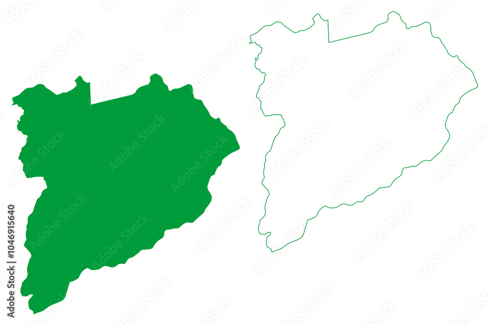 Sao Jose da Vitoria municipality (Bahia state, Municipalities of Brazil, Federative Republic of Brazil) map vector illustration, scribble sketch Sao José da Vitória map Sao Jose da Vitoria municipality (Bahia state, Municipalities of Brazil, Federative Republic of Brazil) map vector illustration, scribble sketch Sao José da Vitória map
