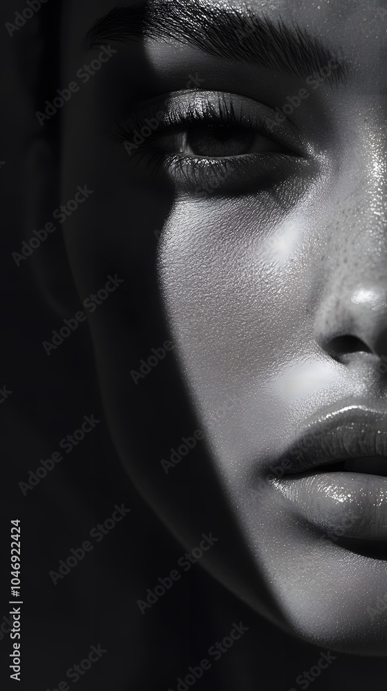 Fototapeta premium Shadowed beauty