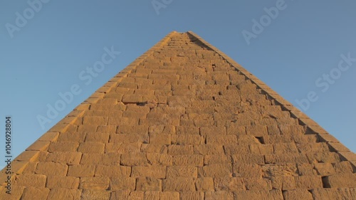 Sudan, Karima, the pyramids at jebel barkal, used by napatan kings