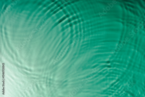 rippled water green color
