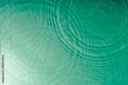 rippled water green color