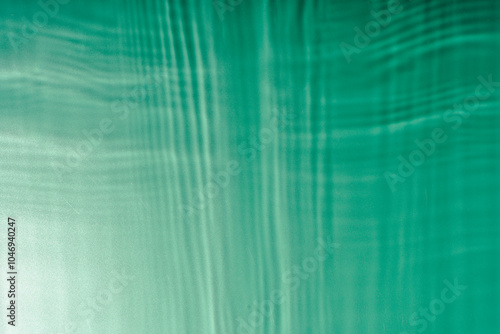 rippled water green color