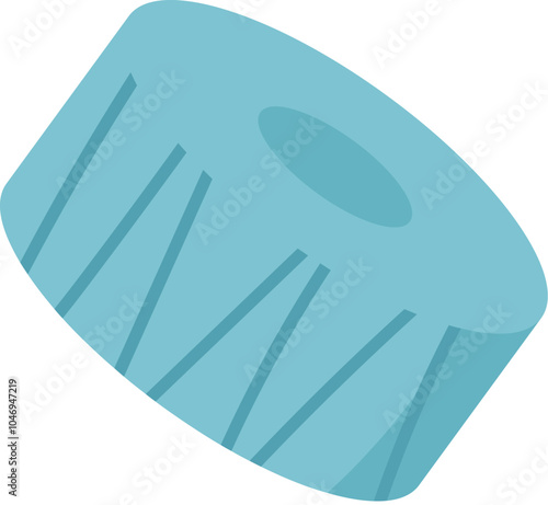 Tool for sewing and crafting activities on a flat desk. Handmade equipment for hobby classes in school. Ideal DIY projects and creative workshops, showcasing the joy of crafting.