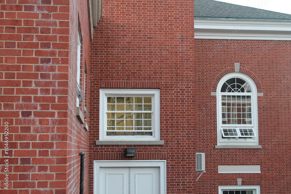 Fototapeta premium red brick building