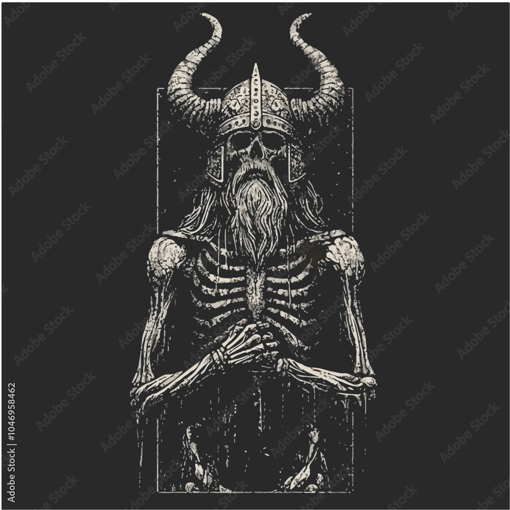 Fototapeta premium skeleton of the dead