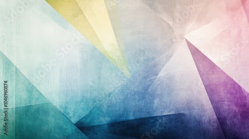 Abstract Colorful Geometry Background for Design