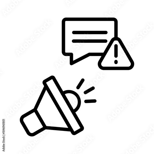 Declare Vector Line Icon Design