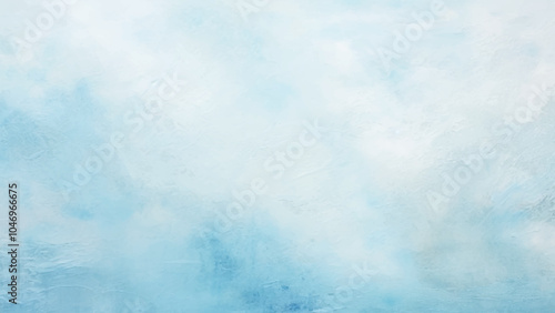 blue sky with clouds. Light sky blue shades watercolor background, Hand painted abstract soft sky blue watercolor sky and clouds.