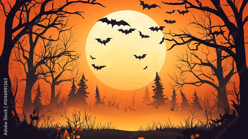 Spooky Halloween Night Spooky Halloween Night