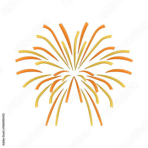 Illustration of fireworks 