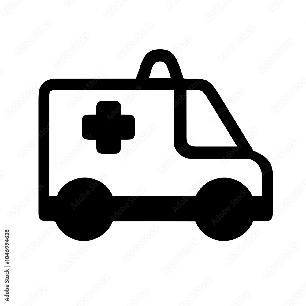 A vehicle designed for medical emergencies, equipped to transport patients and provide care A vehicle designed for medical emergencies, equipped to transport patients and provide care