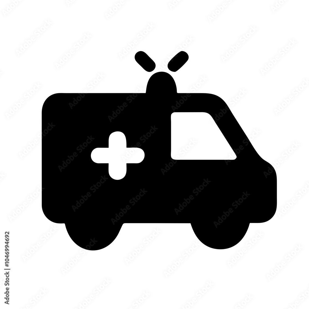A vehicle designed for medical emergencies, equipped to transport patients and provide care A vehicle designed for medical emergencies, equipped to transport patients and provide care