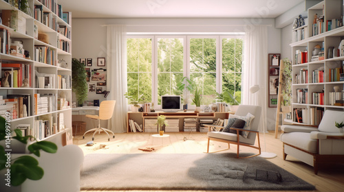 Wallpaper Mural Modern Kitchen with Island and Farmhouse Style Accents  small modern living room with fireplace

 Torontodigital.ca