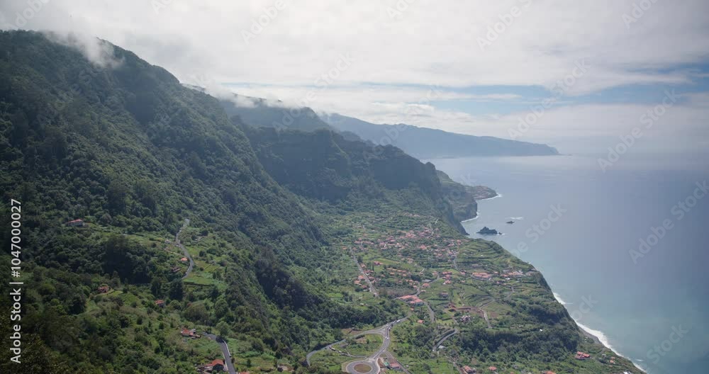 Breathtaking View of Arco de Sao Jorge in Madeira Breathtaking View of Arco de Sao Jorge in Madeira