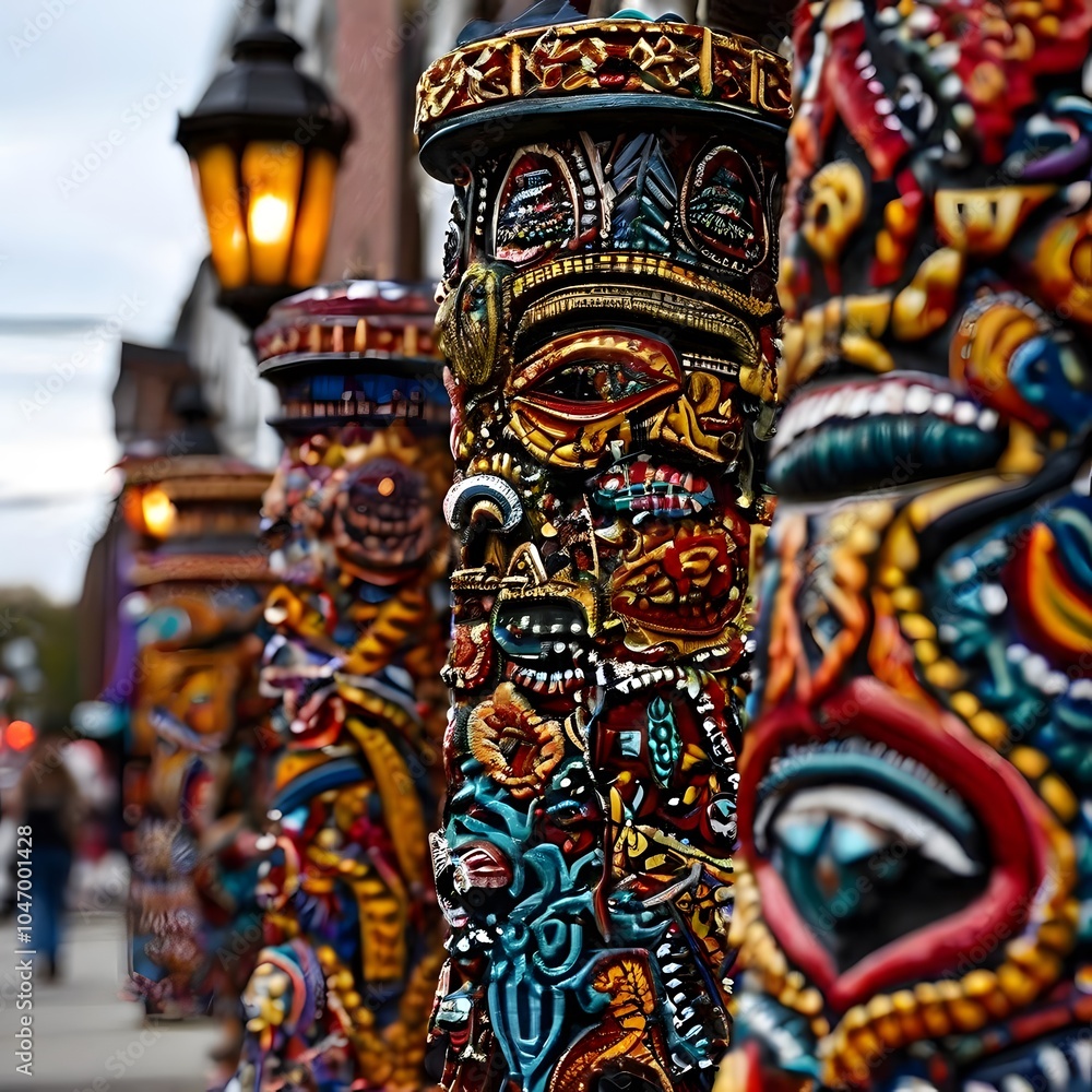 Obraz premium USA election concept abstract design