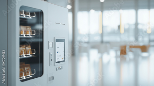 High Tech Cashless Vending Machine with Smartphone Payments