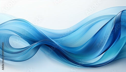 Abstract blue and white background