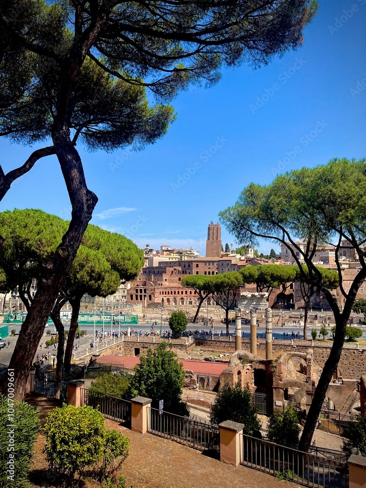Fototapeta premium ancient roman forum