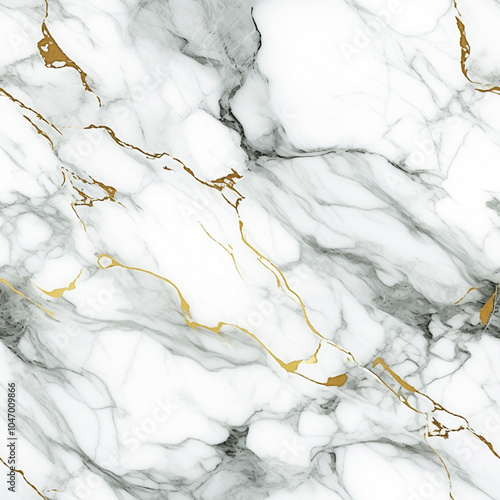  Seamless pattern Abstract marble background, white marble texture Elegant white marble texture with subtle golden and grey veins, perfect for backgrounds, designs, and interior decor inspiration
