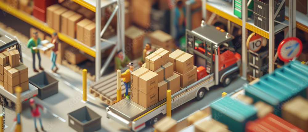 Logistic business Delivery Logistic business Delivery