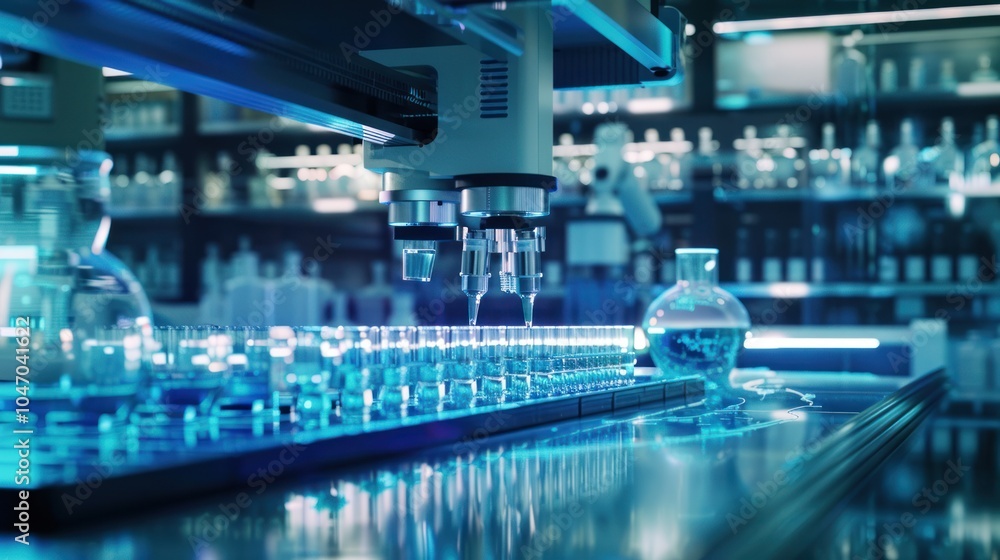Automated Liquid Dispensing in a Laboratory Automated Liquid Dispensing in a Laboratory