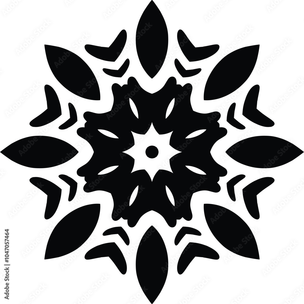Rose Flower Mandala Art Circular Pattern in Form of Mandala With Flower for Henna, Mehndi, Tattoo, Decoration Decorative Ornament in Ethnic Oriental Style. Rose Flower Mandala Art Circular Pattern in Form of Mandala With Flower for Henna, Mehndi, Tattoo, Decoration Decorative Ornament in Ethnic Oriental Style.