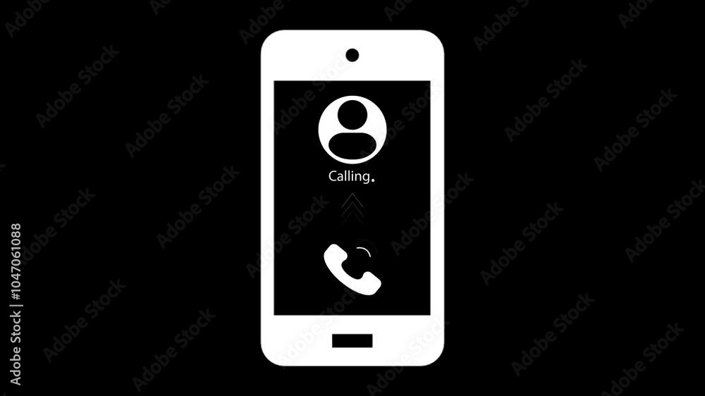 Smartphone screen with an incoming call labeled as Spam, a phone call from a scam or con artist, Close Up. Smartphone screen with an incoming call labeled as Spam, a phone call from a scam or con artist, Close Up.