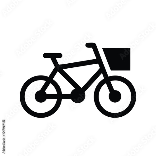 bicycle icon vector illustration