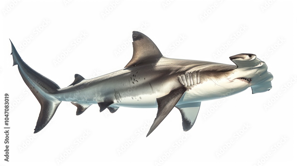 Obraz premium Hammerhead Shark Close Up