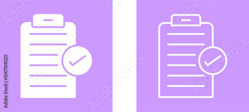Checklist Vector Icon