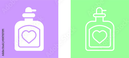 Perfume Bottle Vector Icon