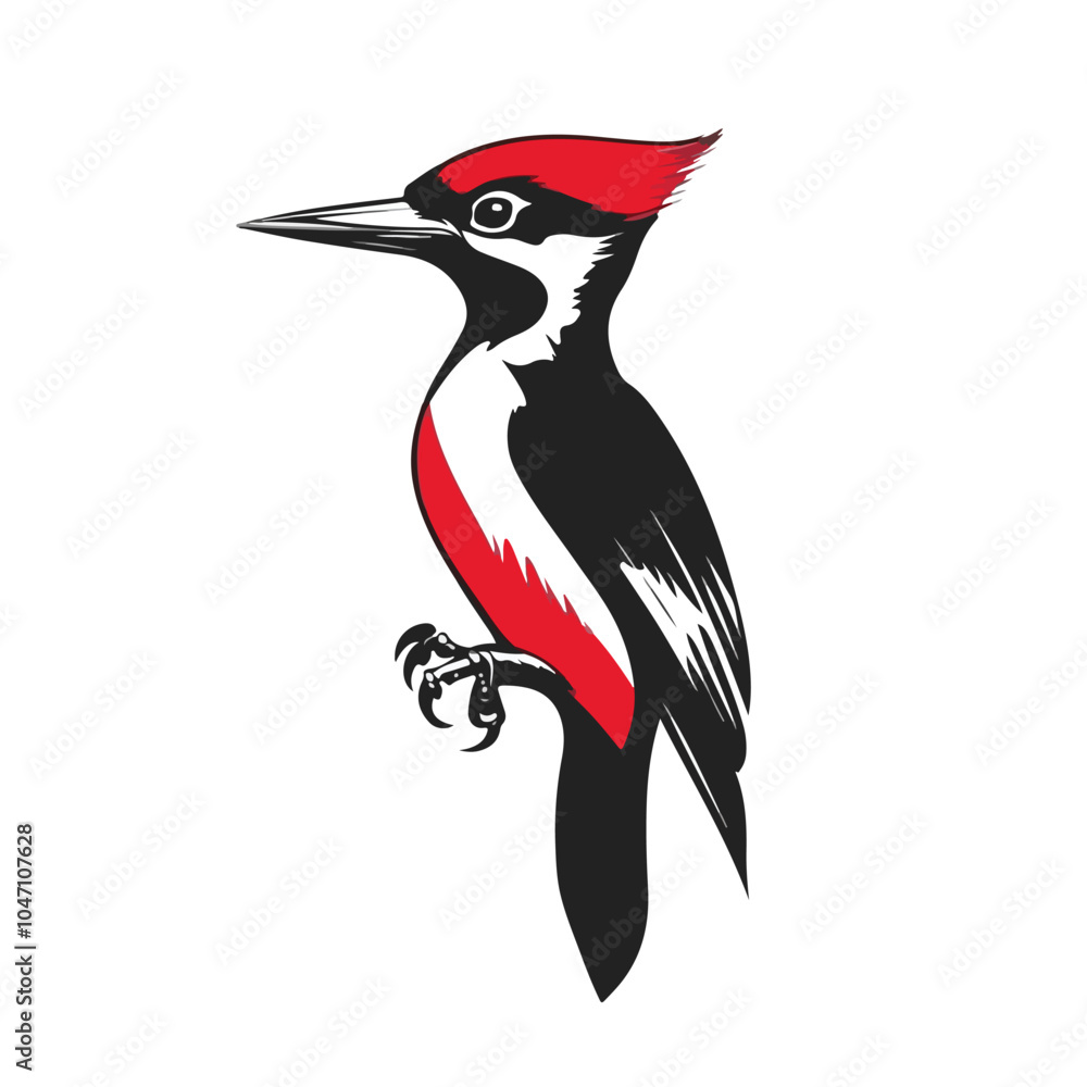 Fototapeta premium Professional Woodpecker Vector Logo Design Template for Branding and Marketing