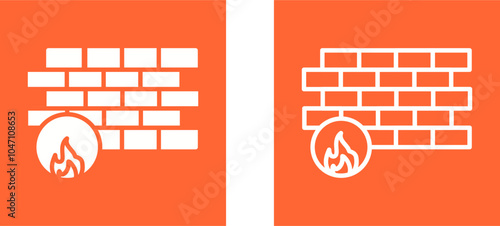 Firewall Vector Icon