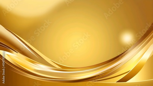 Abstract gold gradient background. Blurred golden backdrop. Vector illustration for your graphic design, banner, website, brochure