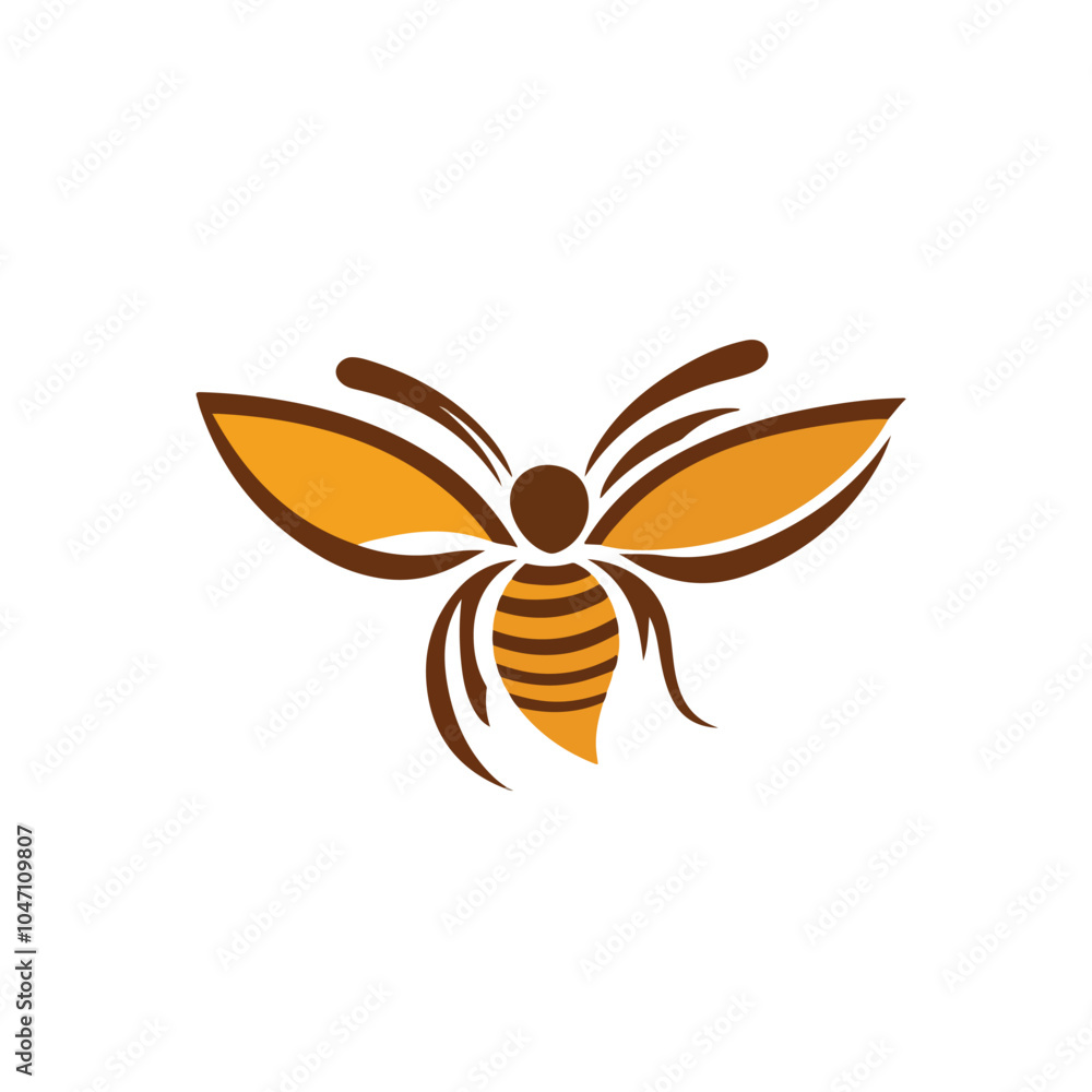Professional Bee Vector Logo Design Template for Creative Projects Professional Bee Vector Logo Design Template for Creative Projects