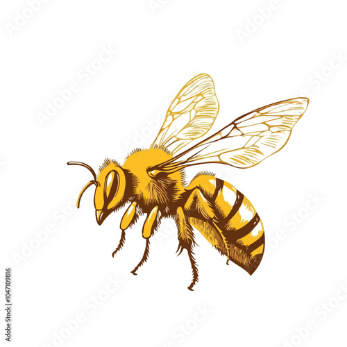 Professional Bee Vector Logo Design Template for Creative Projects