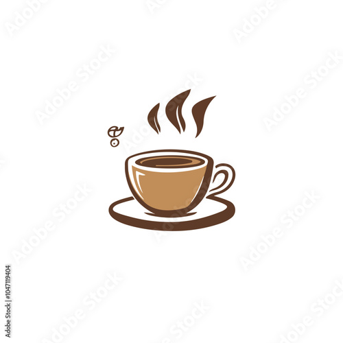 Modern Coffee Vector Logo Design Template for Branding and Marketing Campaigns