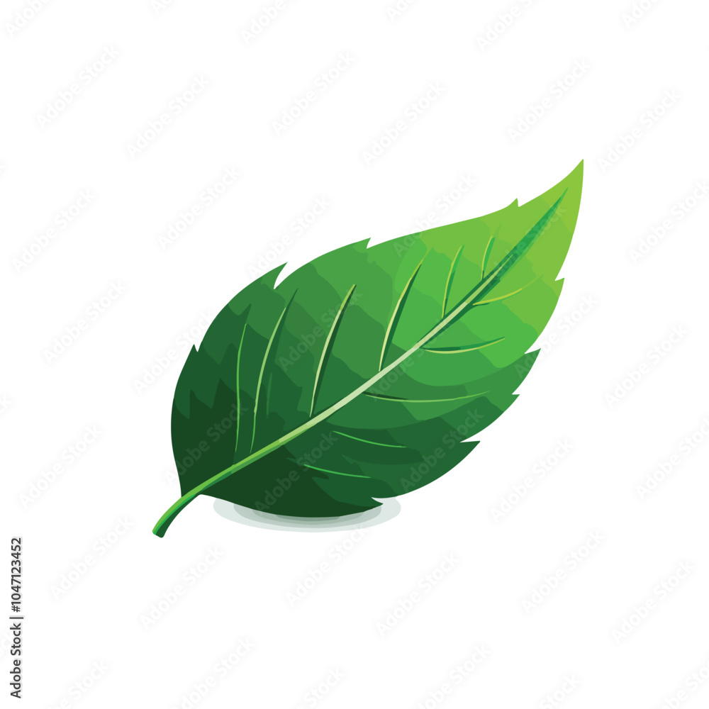 Obraz premium Digital Leaf Vector Logo Design Template for Branding and Marketing