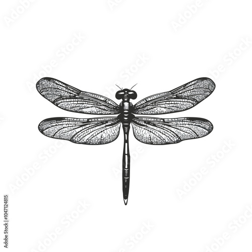 Dragonfly Vector Logo Design Template for Branding and Marketing Collateral