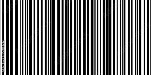 Vertical lines pattern with varying widths and spaces