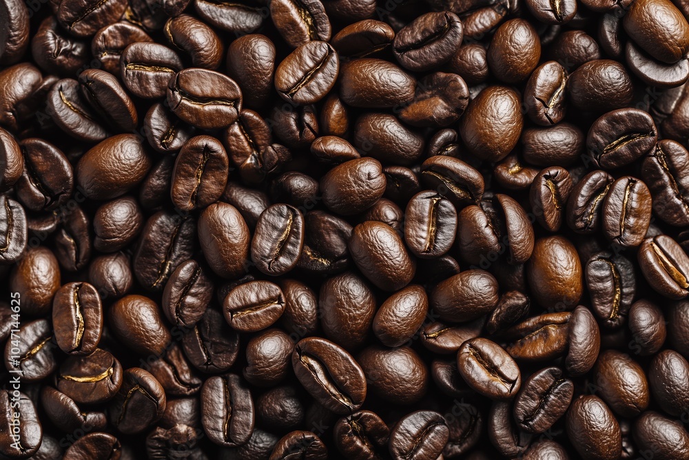 A close up of coffee beans with a lot of them in the foreground A close up of coffee beans with a lot of them in the foreground