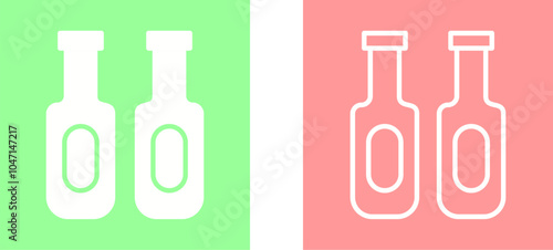 Drink Bottle Vector Icon