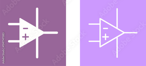 Amplifier Vector Icon